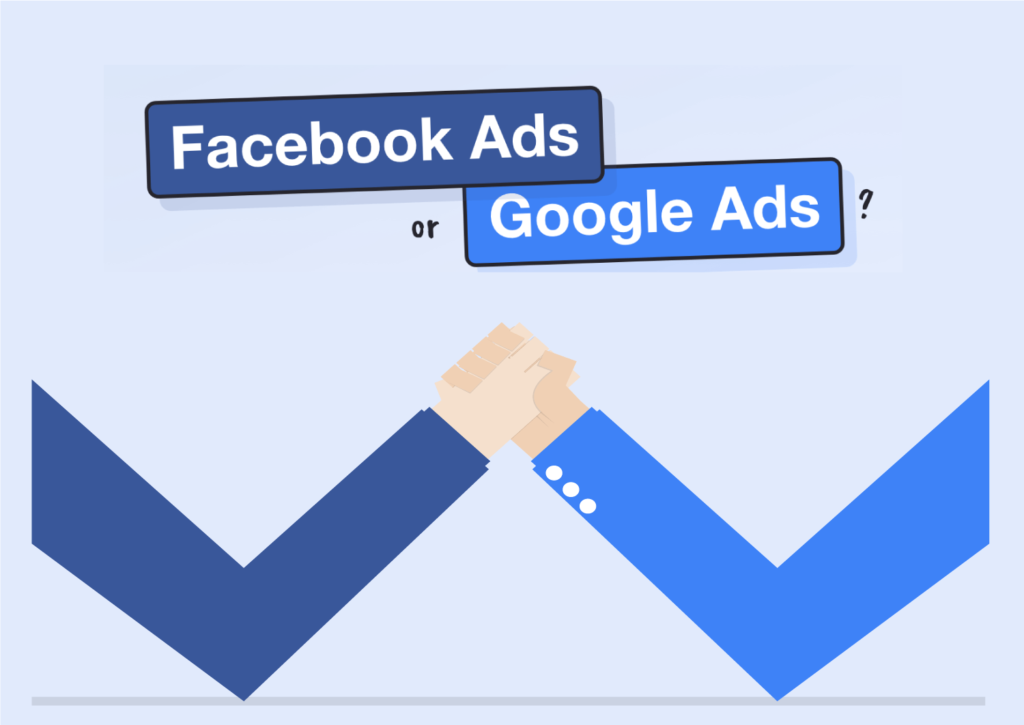 Google Ads vs Facebook Ads blog