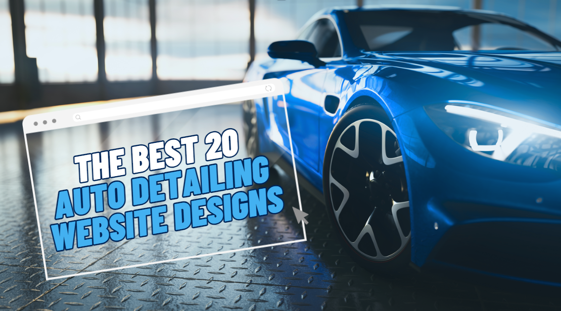 car detailer website design