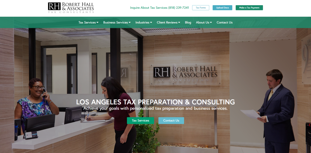 robert-hall-associates-website-design
