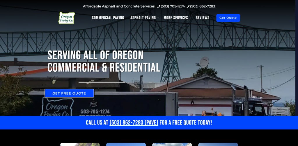 oregon-paving-company-website-design