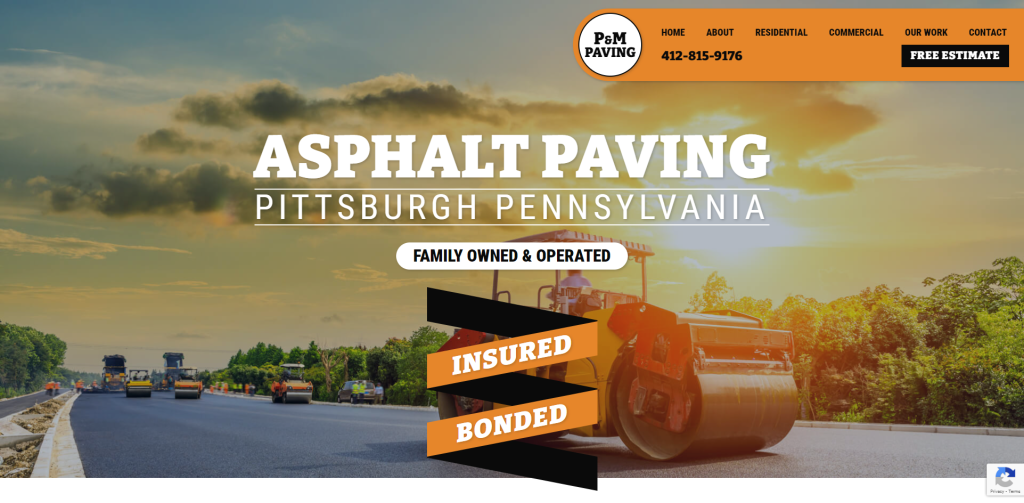 pnm-paving-website-design