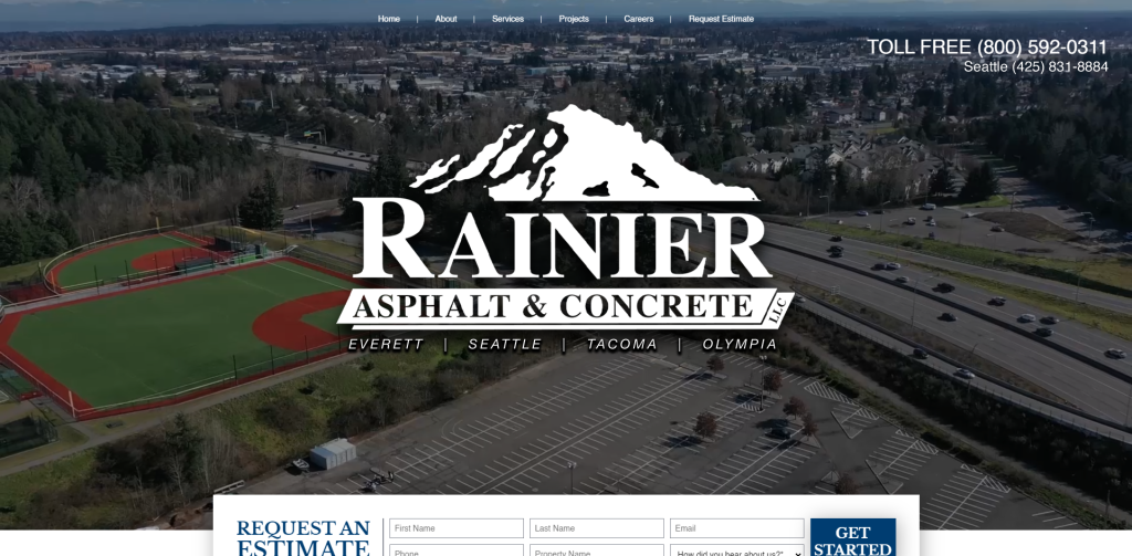 rainer-asphalt-website-design